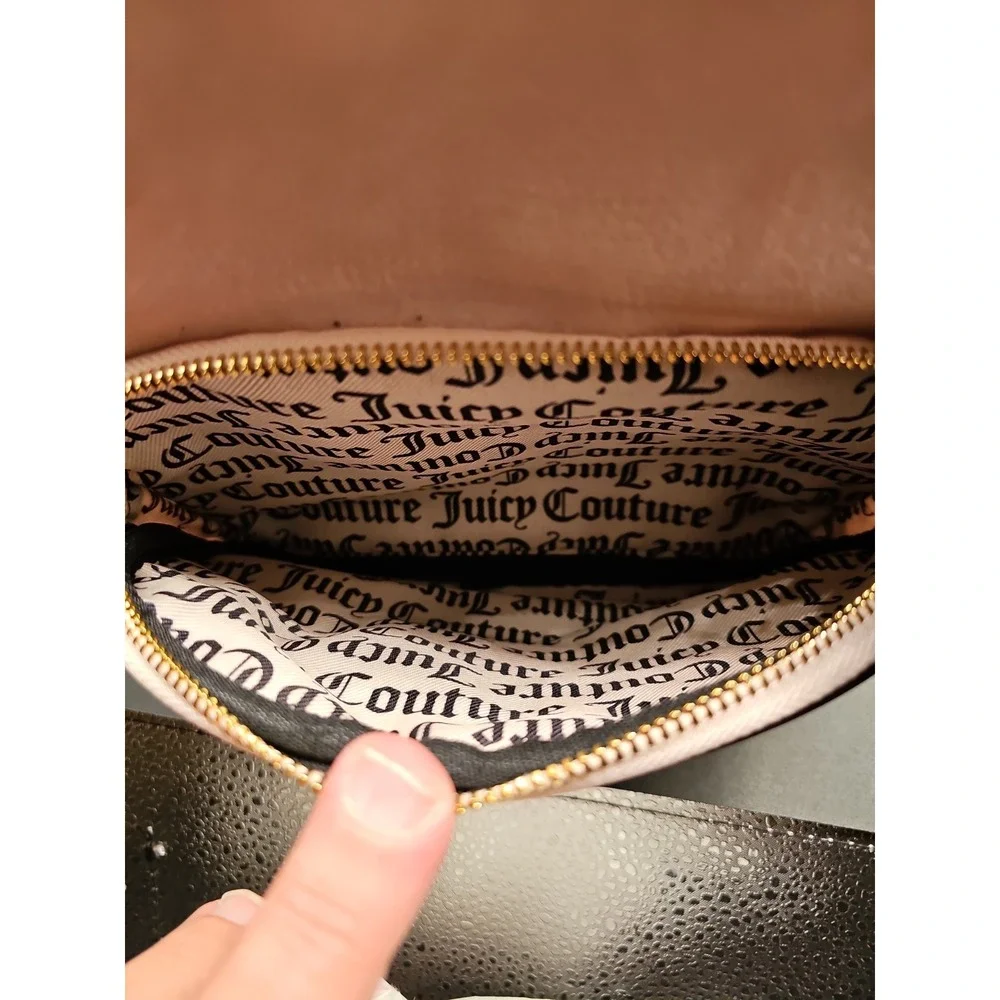 Juicy Couture Pink Diamond Velour Heritage Backpack 01